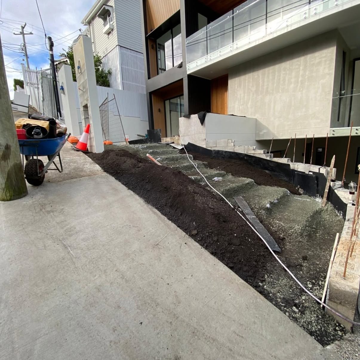 Retaining walls 4